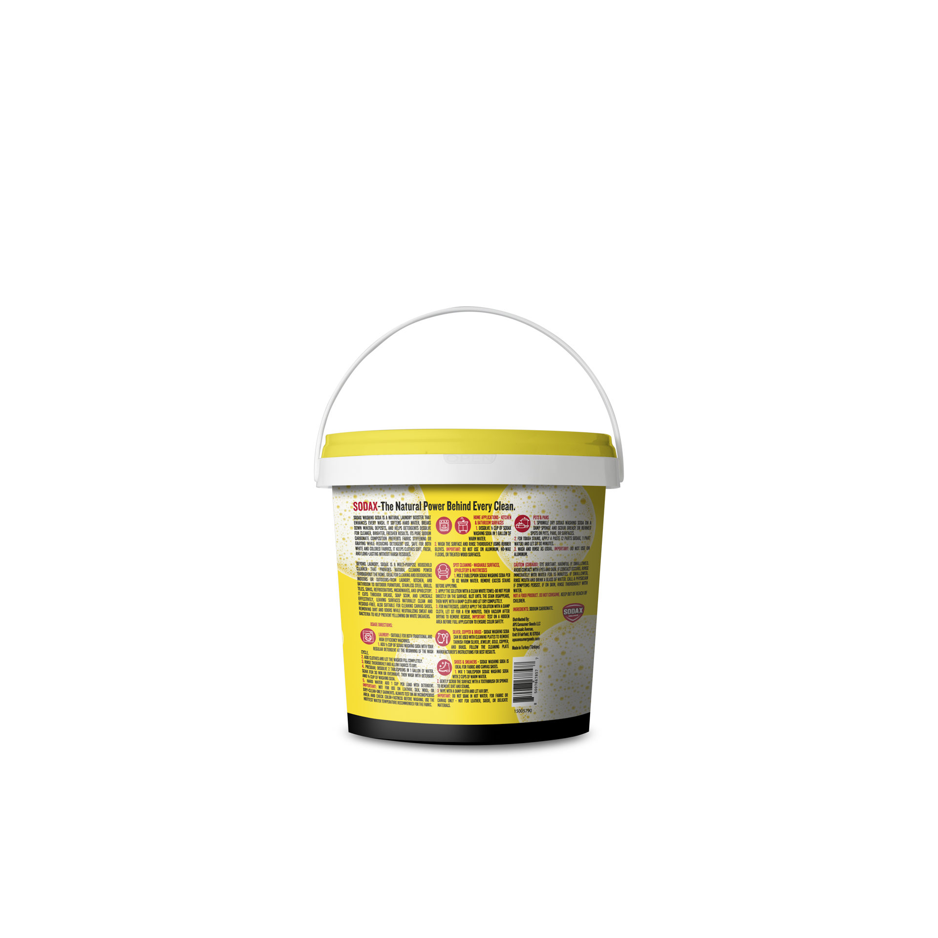 SODAX Saf Çamaşır Sodası (908g) - 2